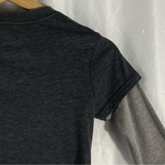 Disney Mickey Mouse Dark Gray and Light Gray Long Sleeve Tee Size 5T - Picture 11 of 16